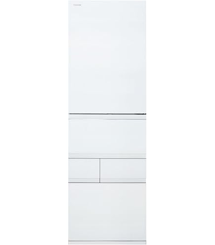5/5まで TOSHIBA 冷蔵庫 GR-K41GXVE(ZN) 410L Amazon | 【整備済み品】 東芝 冷蔵庫 5ドア (410L・左開き) 前面